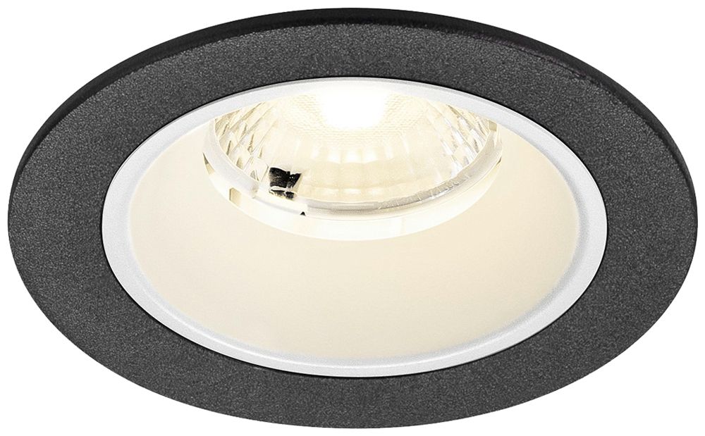 Downlight LED SLV NUMINOS S 6.7W 1050lm 4000K MB DALI Ø80×52mm ne/bi