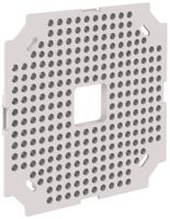 Montageplatte Morach-Technik CRALLO-LEU 1×1 PE-HD GDP 850°C grau