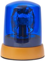 Drehspiegelleuchte Hugentobler Typ 94 12VAC 20W/G4 Ø155×194mm blau