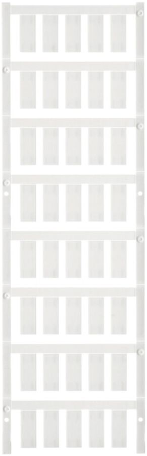 Marqueur d'appareil Weidmüller MultiCard ESG enfichable 20×9mm PA66 blanc