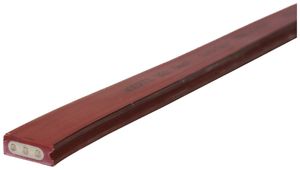 Câble plat Woertz 3×2.5mm² sans halogène rouge B2ca