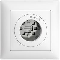 Contatto rotativo INC 0<1/1P EDIZIOdue bianco per serrat. senza cil.