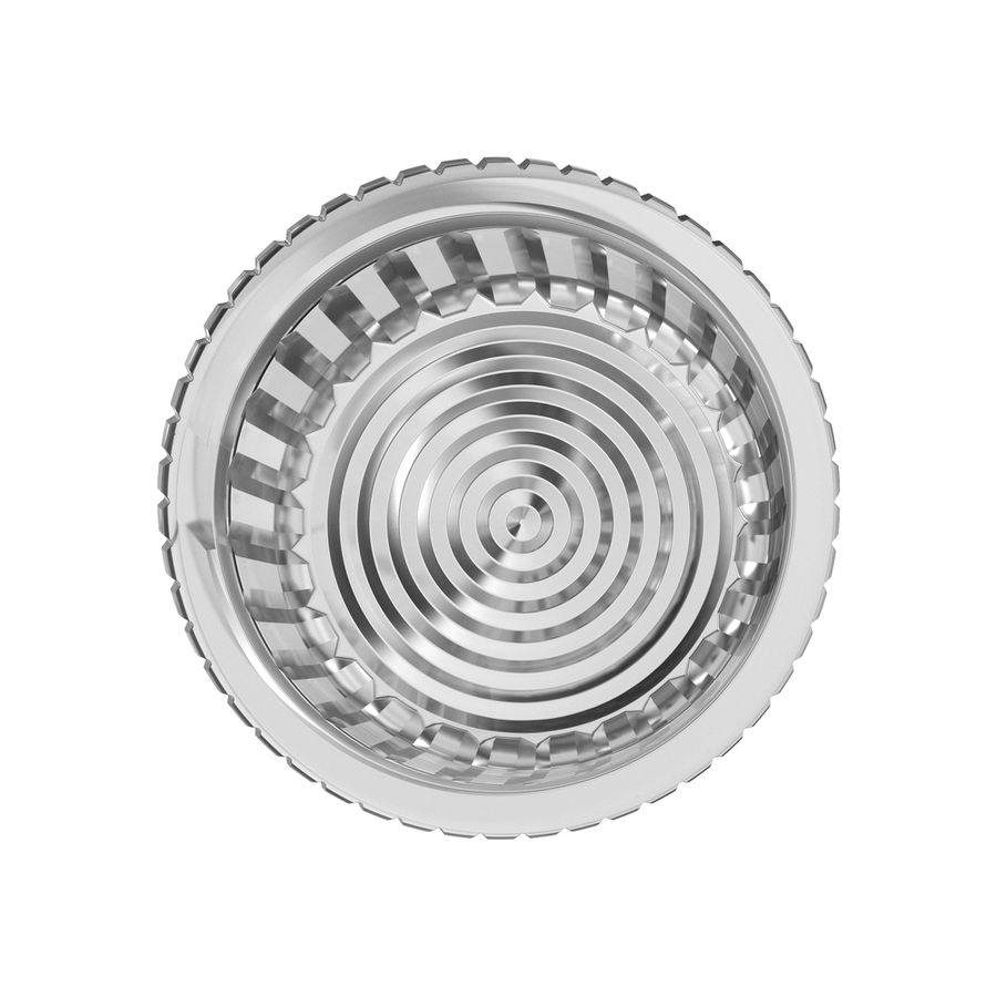 Kalotte STANDARDdue SNAPFIX® halbhoch für Signallampe opal