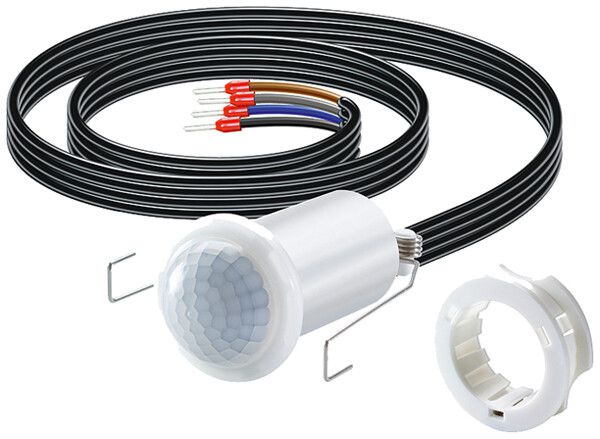 Détecteur de mouvement INC ESYLUX MD-C 360i/8 mini, opale mat