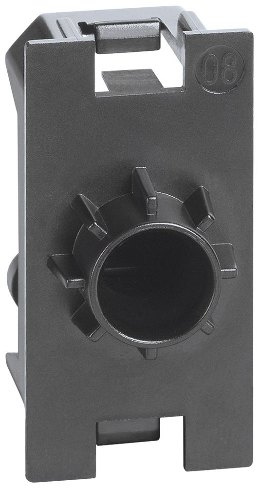 Kabelauslass Living Now mit Öffnungsdurchmesser 9mm 1 Modul