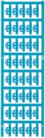 Marqueur de conducteur Weidmüller MultiCard SFC p.Ø2…3.5mm 21×5.8mm PA66 bleu
