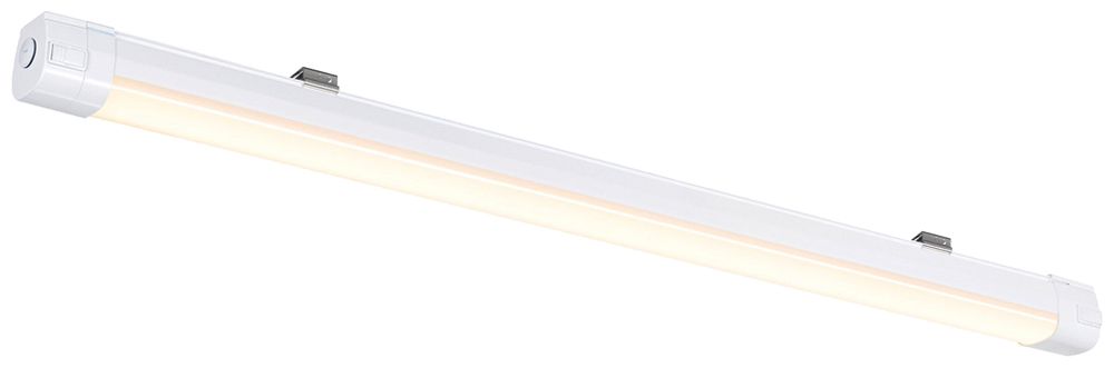 LED-Feuchtraumleuchte SLV WATERPROOF V 35W 4300lm 840 IP65 1250mm weiss