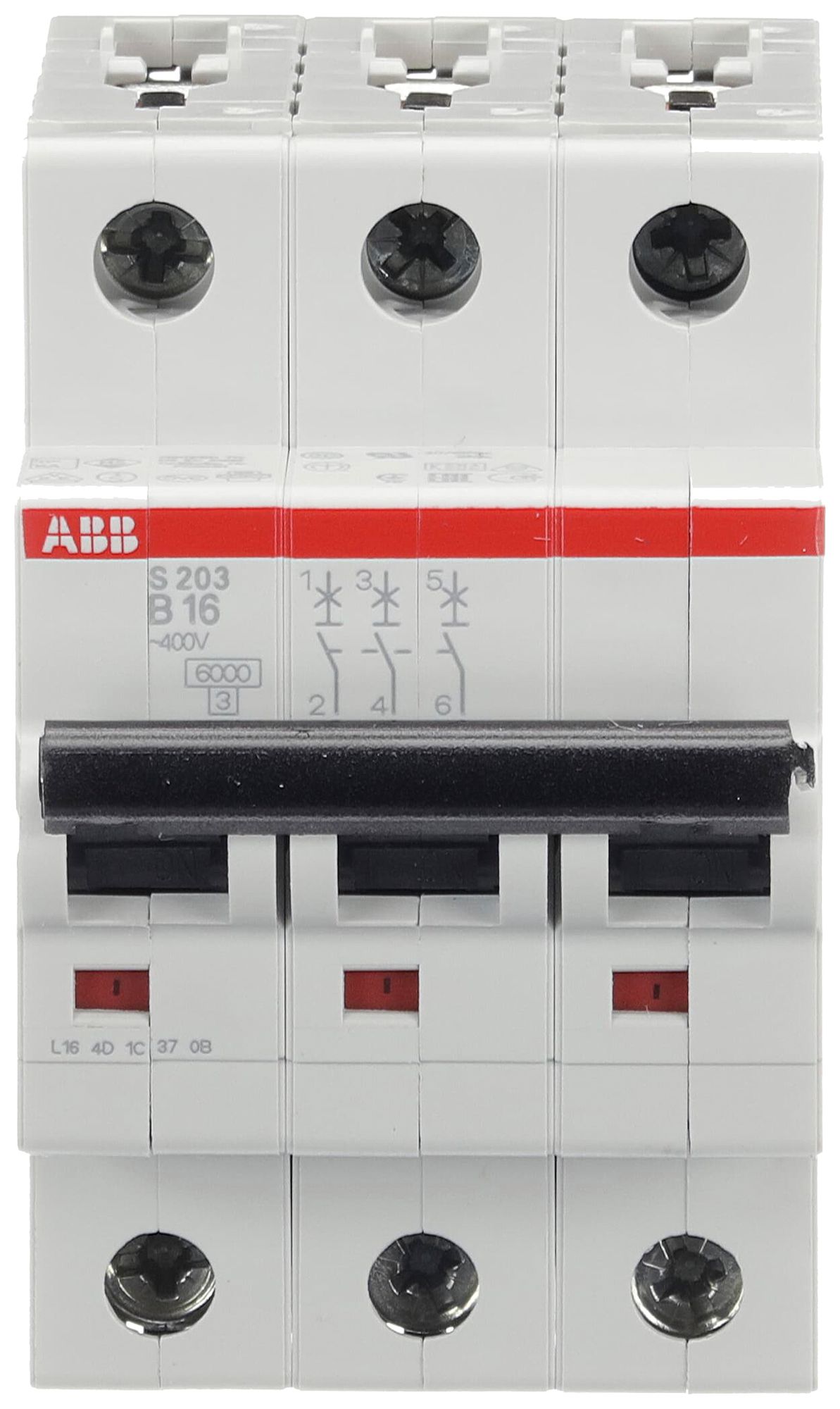 Disgiuntore ABB S203-B16 16A B 6kA