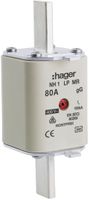 NH-Sicherung Hager DIN1 400VAC 80A gG/gL Mittenkennmelder rostfrei