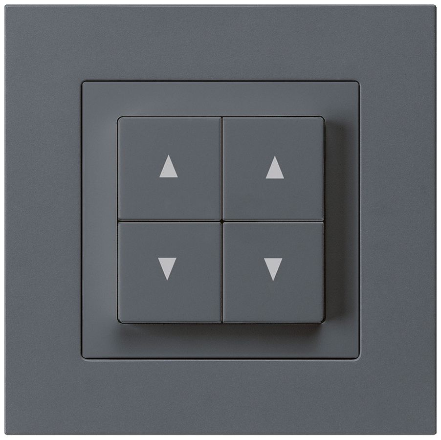 UP-Storentaster kallysto.pro anthrazit mit 4 Funktionstasten