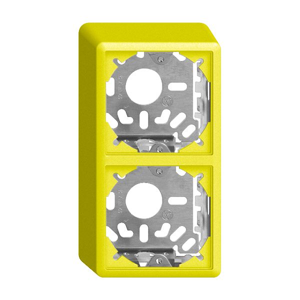 Capot avec plaque de base 2×54mm pour combinaison FX universel lemon