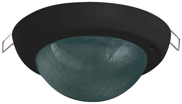 EB-Präsenzmelder SWISSLUX PD4N-KNXs-BA-DE AS schwarz