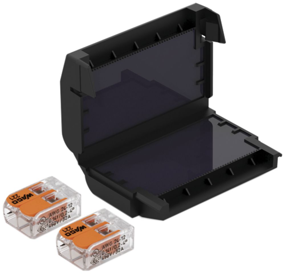 Verbindungsmuffe Cellpack EASY-PROTECT 222, 33.6×45.9×17.8mm, mit Klemmen