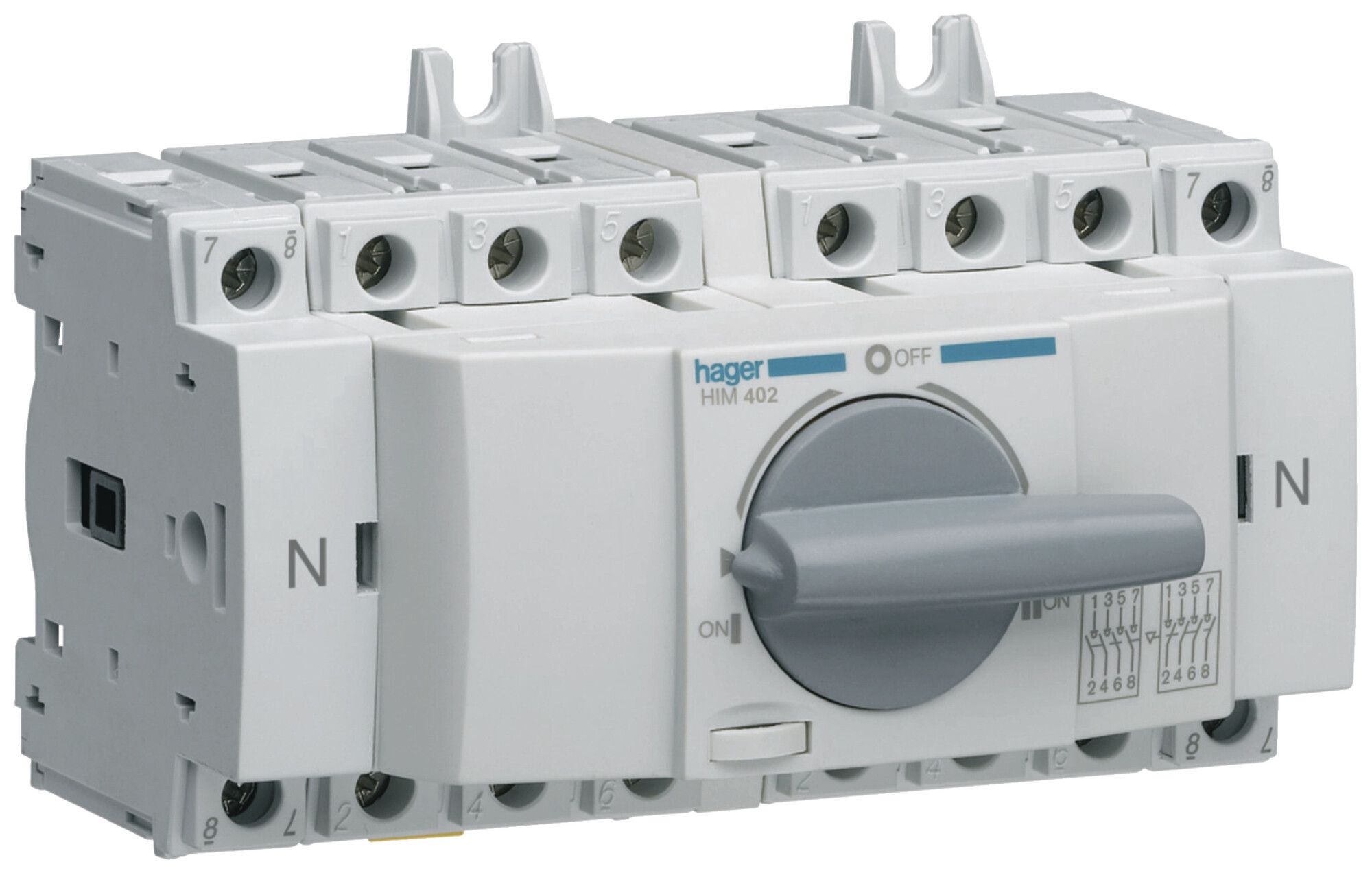 Commutatore di carico AMD Hager 4L 20A