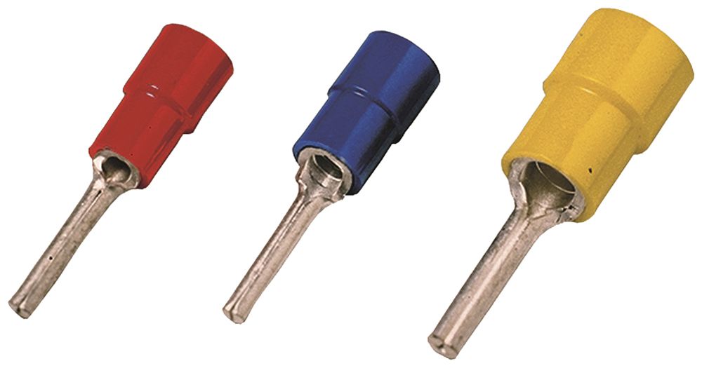 Capocorda pressione a perno 1.5/2.5mm² blu isolato