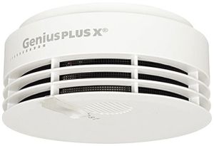 Rauchmelder Genius Plus X, funkvernetzbar, 85dB, batteriebetrieben, weiss