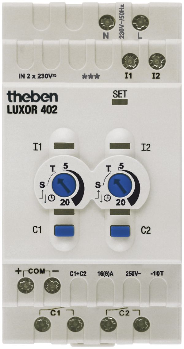 Modulo d'ampliamento Theben LUXOR 402 2-canale