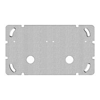 Befestigungsplatte FH 1×2 2×15