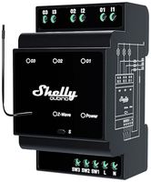 REG-RF-Schaltaktor Shelly Wave Pro 3 Z-Wave 3-Kan 110…240V 3TE