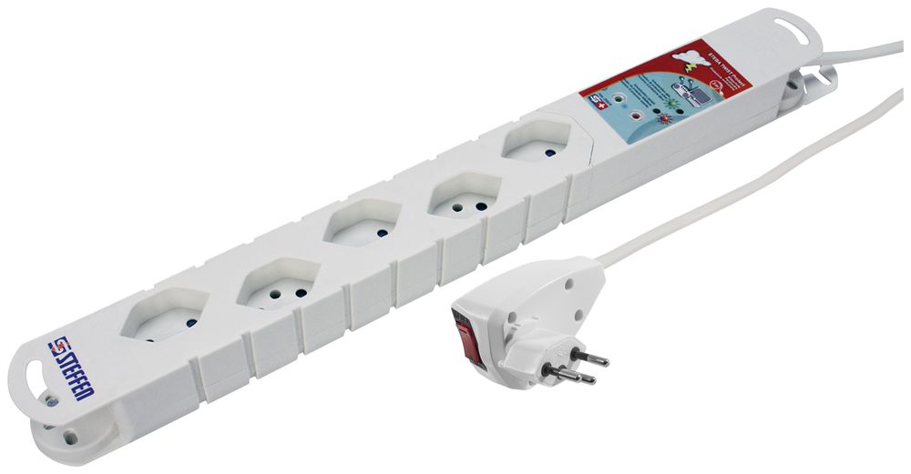 Presa multipla STEBA TWIST VARILAS 5×T13 con protezione di sovratensione