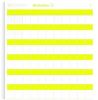 Kabelmarkier-Etikette Weidmüller LaserMark WriteOn für Ø5…7mm 34×18mm gelb