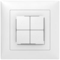 UP-Storenschalter SIDUS B weiss 2-Kanale