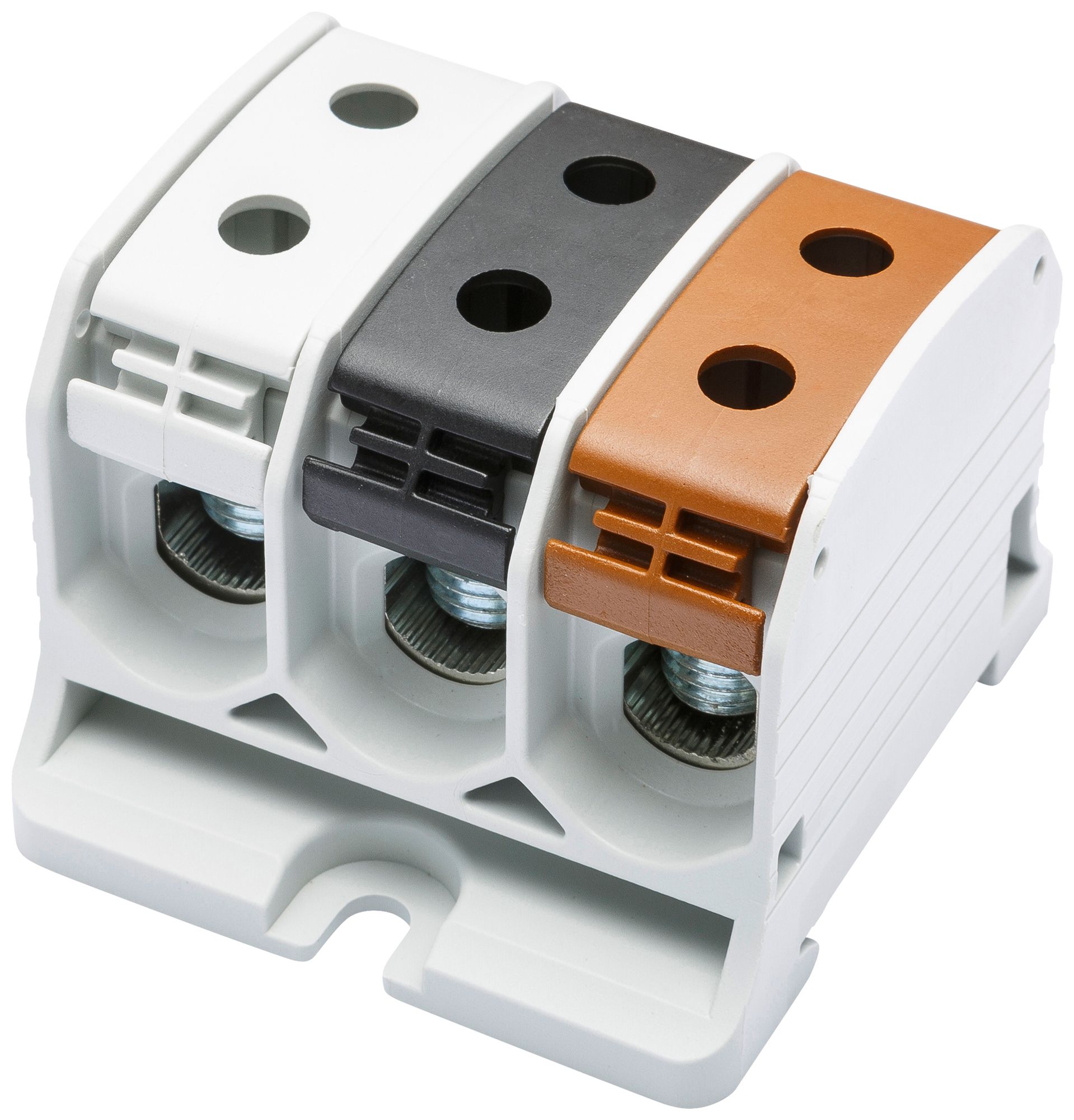 Bloc de distribution Bals RKA 50 3P 150A 3×entrée 3×sortie 4…50mm² br/no/gr