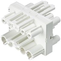 Verteilerblock-H Wieland 5P GST 18i5 weiss