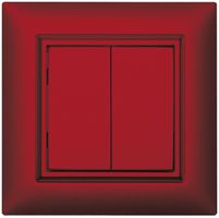 AP-RF-Taster ALADIN EnOcean EDIZIOdue, 2-fach, berry