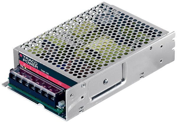 Netzteil Traco TXM 150-124, 150W 6.3A 24VDC 160×98.3×39mm