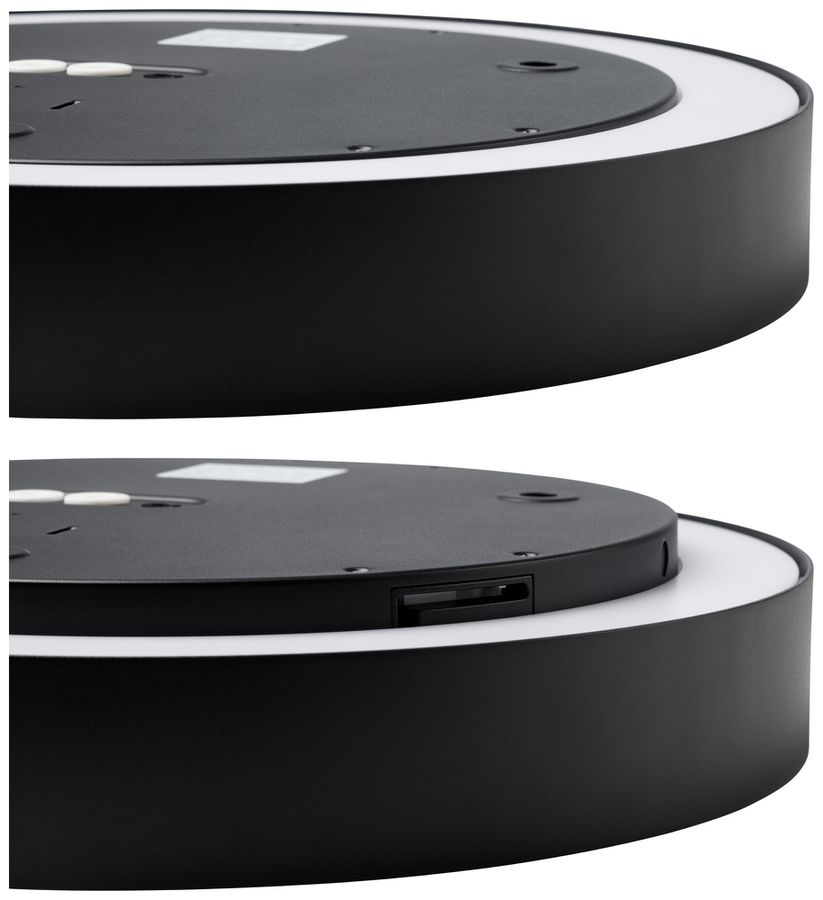 LED-Deckenleuchte EOLED SHIFT4+ 30W 3100lm 3000…4000K DALI Ø450×79mm schwarz