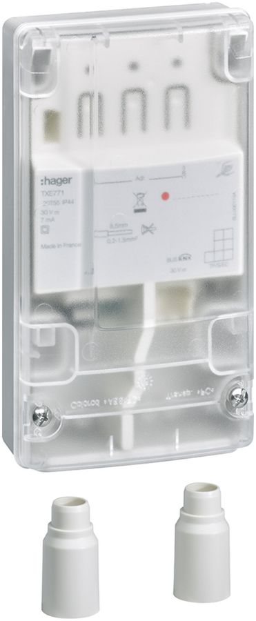 Impuls-Gateway KNX Hager TXE771 1 Eingang