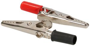 Abgreifklemmen-Set MH rot/schwarz 16A, 48V, Ø4mm