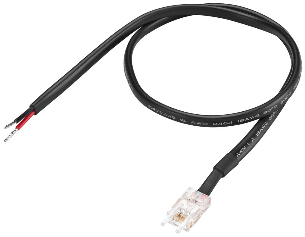 Anschlusskabel Tridonic ACL für LED-Modul Stecker 2-polig 2000mm schwarz