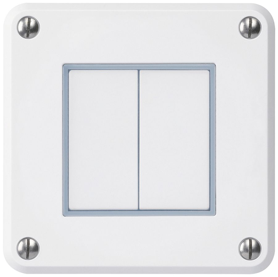 UP-Druckschalter robusto IP55 Schema 3/Drucktaster weiss