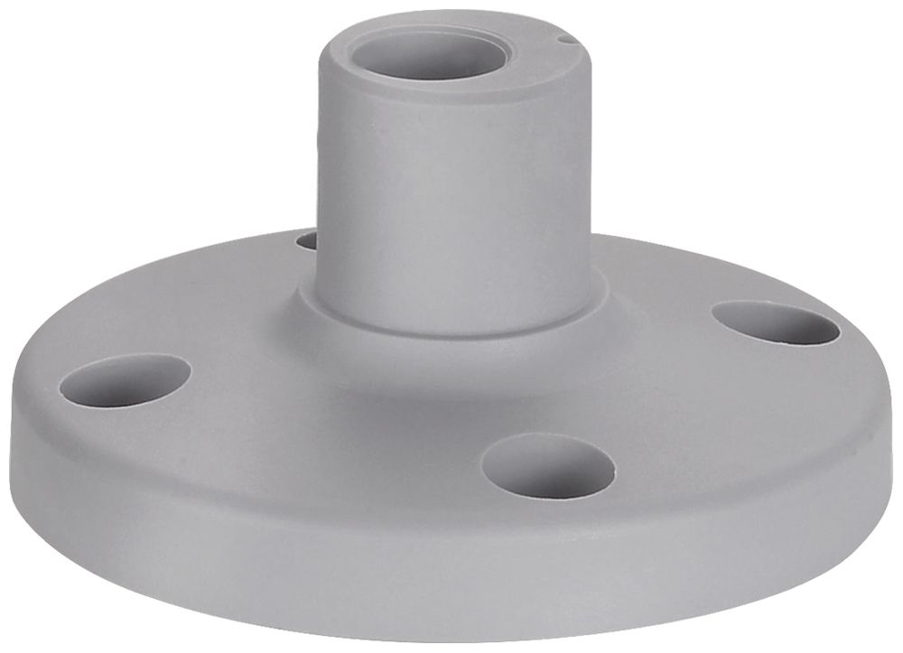 Fuss WERMA, für Rohr Ø25mm, Kunststoff, für Signalsäule, grau