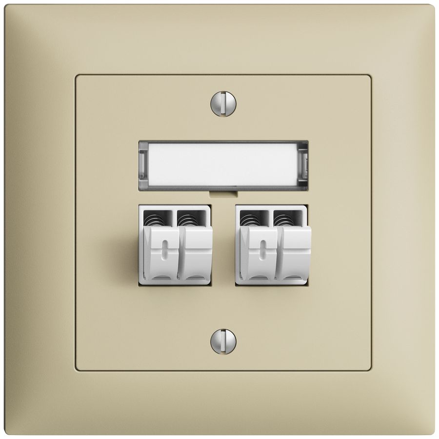 UP-Audiodose Push Type EDIZIOdue FMI, 2×, Beschriftungsset, vanille