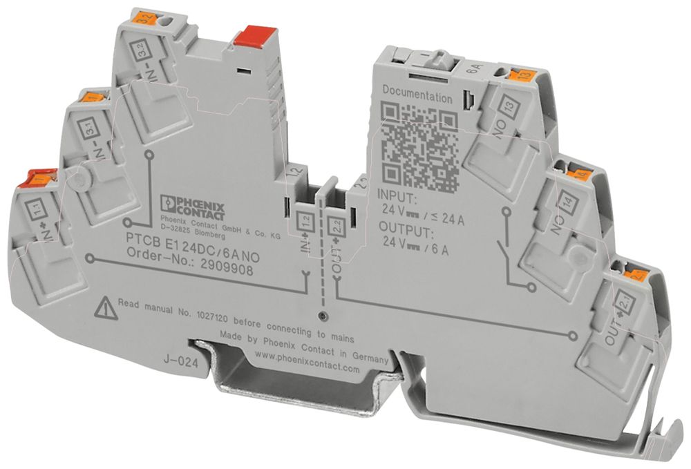 Geräteschutzschalter PX PTCB E1 24DC/6A NO