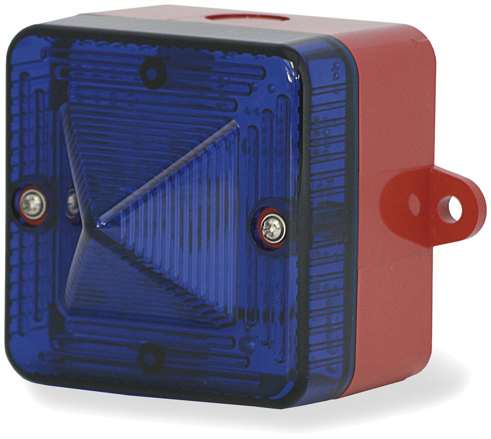 Blitzleuchte Comax L101 5J 35mA 230VAC IP66 blau