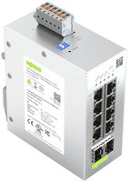 Industrial Switch WAGO Contact 852-1813 8×1000Base-T 2×1000Base-SX/LX