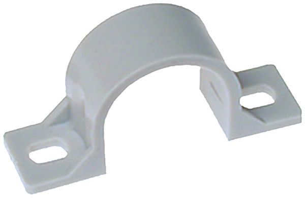 Bride 2 vis PA/GFK M63 gris clair