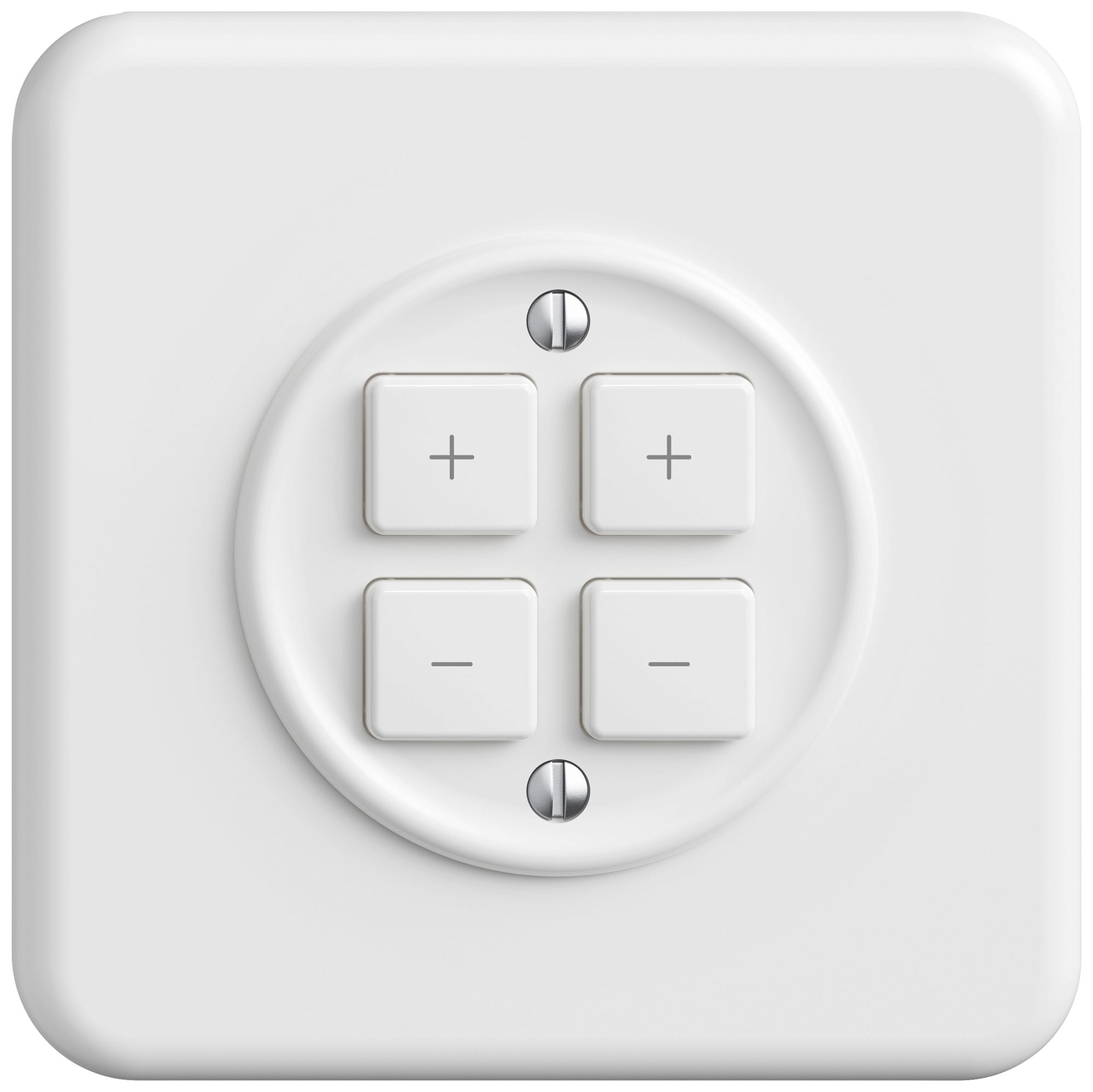 UP-Bedienaufsatz zu Dimmer STANDARDdue Wiser 2K 4T ws