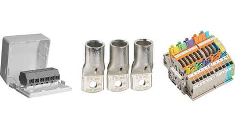 Abzweigungen, Verbindungen, Klemmen