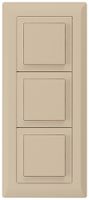 Combinaison ENC kallysto.line grd.I-I-I verticale 3×interr.S3 beige