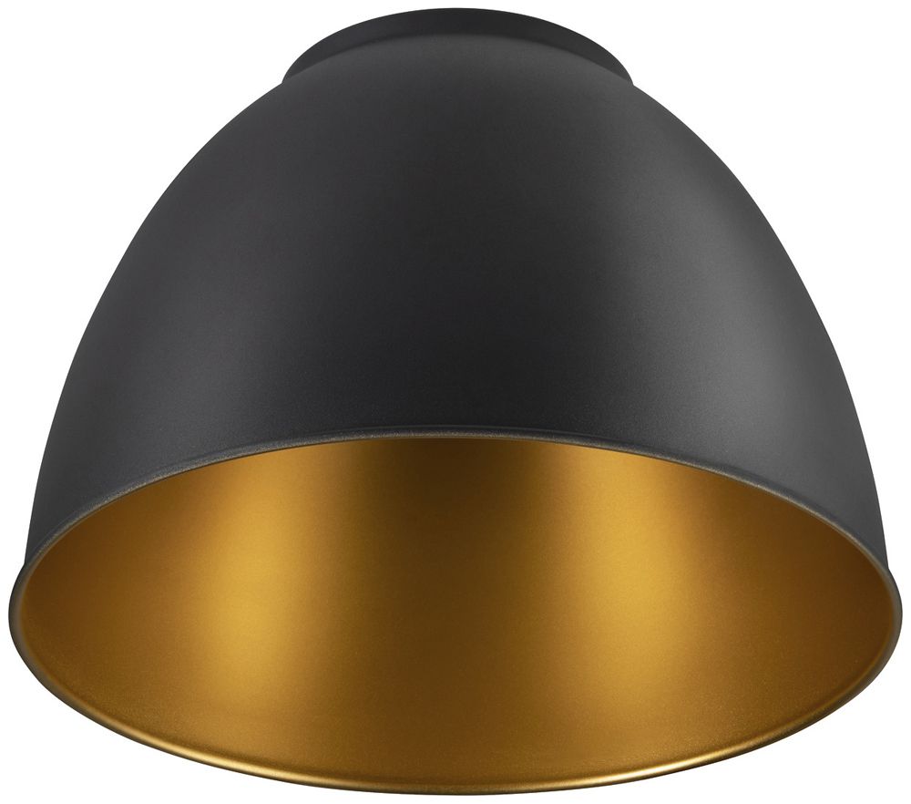 Paralume SLV PARA DOME Ø308×206mm alluminio nero/oro