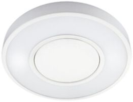 Luminaire apparent LED SG Circulus 15W 1530lm 3000K VAR Ø355×45mm blanc