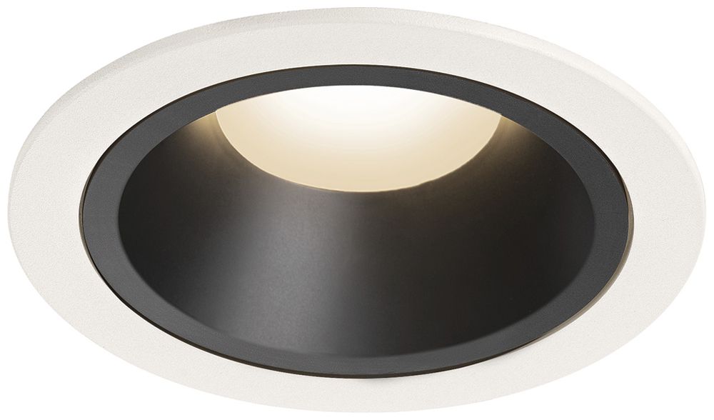 LED-Downlight SLV NUMINOS L 25.4W 2150lm 3000K 20° DIM Ø130×85mm ws/sz