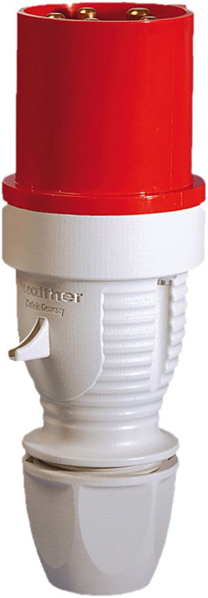 Stecker CEEtyp 5L 63A 6h IP44 mit Kabelverschraubung