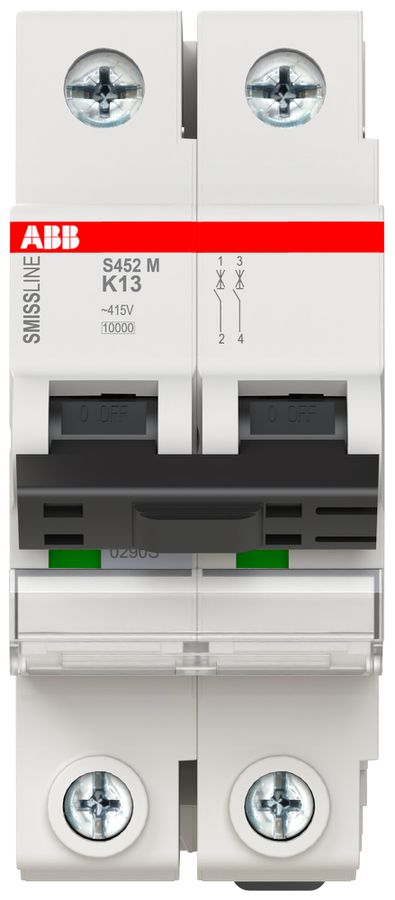 Leitungsschutzschalter SMISSLINE CLASSIC 2×T13 K 25kA