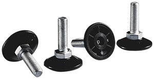 Nivellierfuss Rittal PS 4612.000 schwarz 4Stk